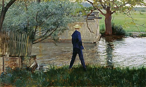 Der Angler, 1892, Thomas Theodor Heine