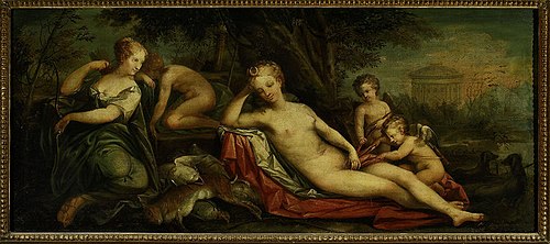 Diana resting, 1790, Jan Rustem
