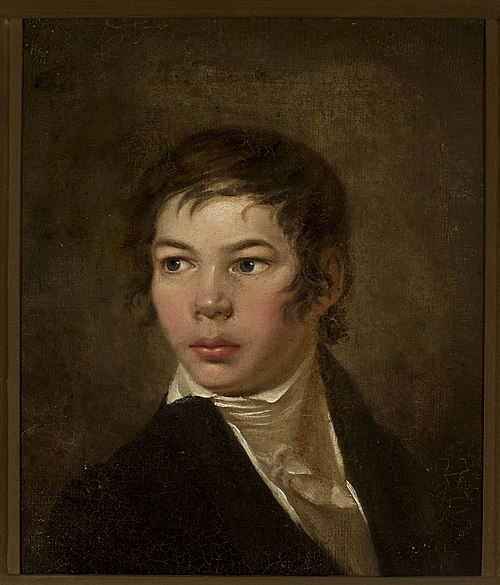 Portrait of Edward Jan Römer (1806–1878), 1824, Jan Rustem