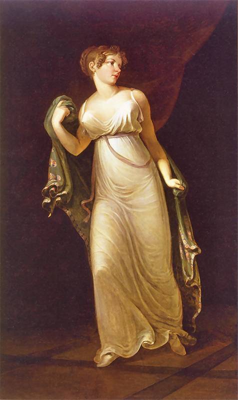 Portret Anny z Sołtanów Wańkowiczowej, 1805, Jan Rustem