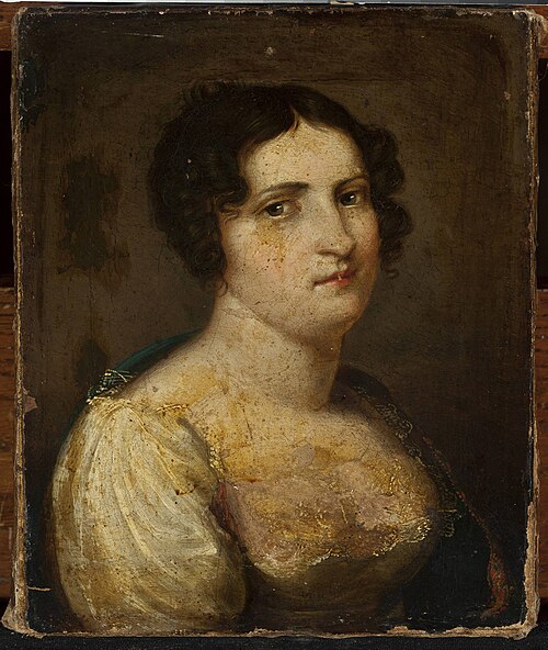 Portrait of Anna of Puczyńskis, 1807, Jan Rustem