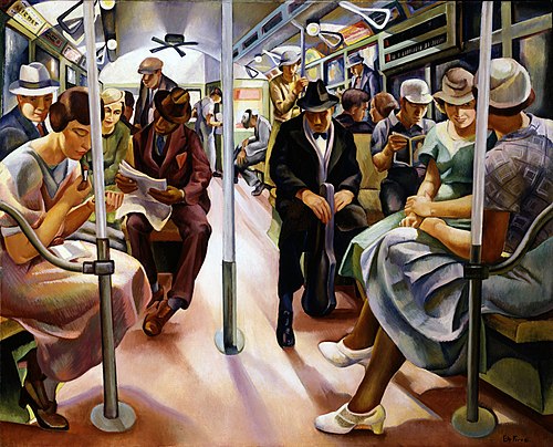 Subway, 1934, Lily Furedi