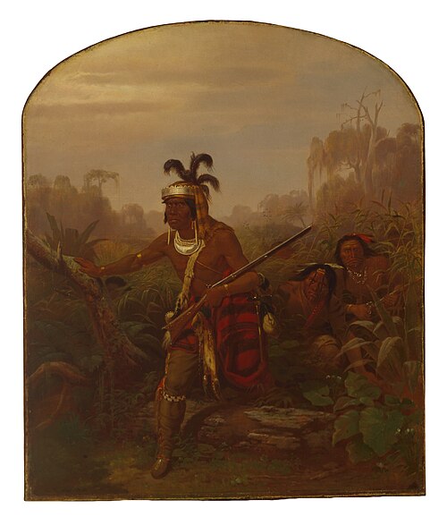 Chief Billy Bowlegs, 1861, Karl Ferdinand Wimar