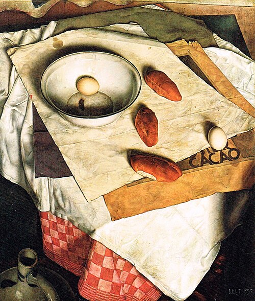 Still-life with Bread Rolls, 1933, Dick Ket