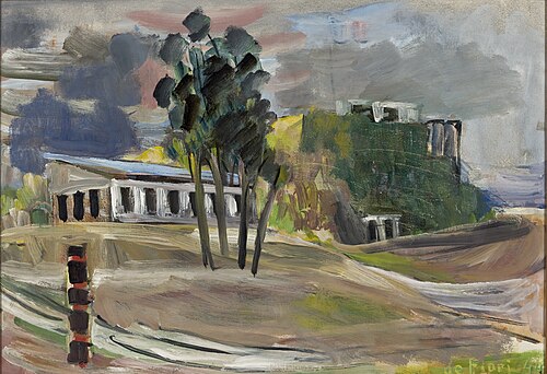 Paisagem, 1944, Ernesto de Fiori