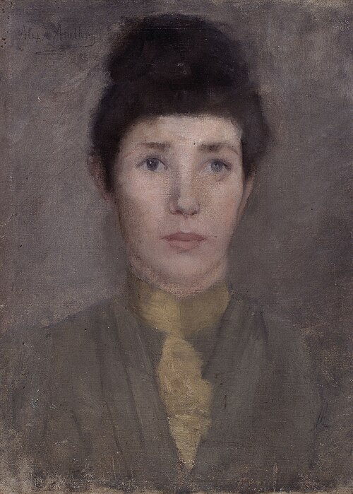 Woman’s Head, , Alix d'Anethan