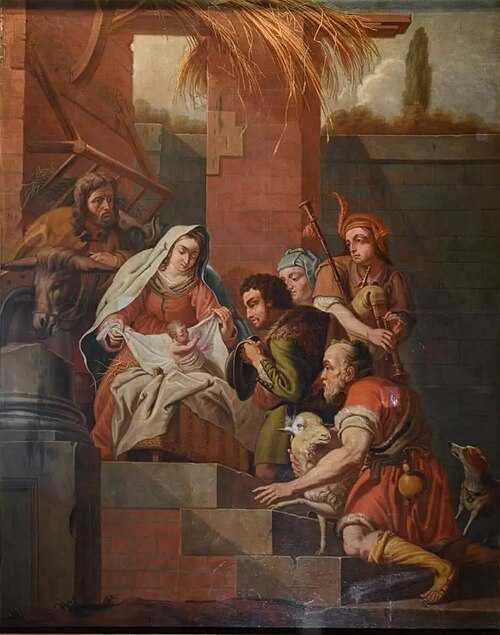 Adoration by the Shepherds, 1702, Vigor van Heede