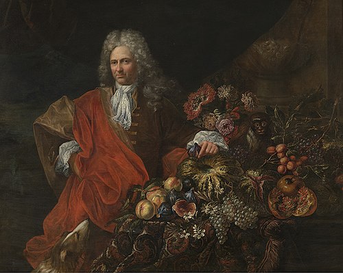 Allegorisch portret van een man, 1681, Vigor van Heede
