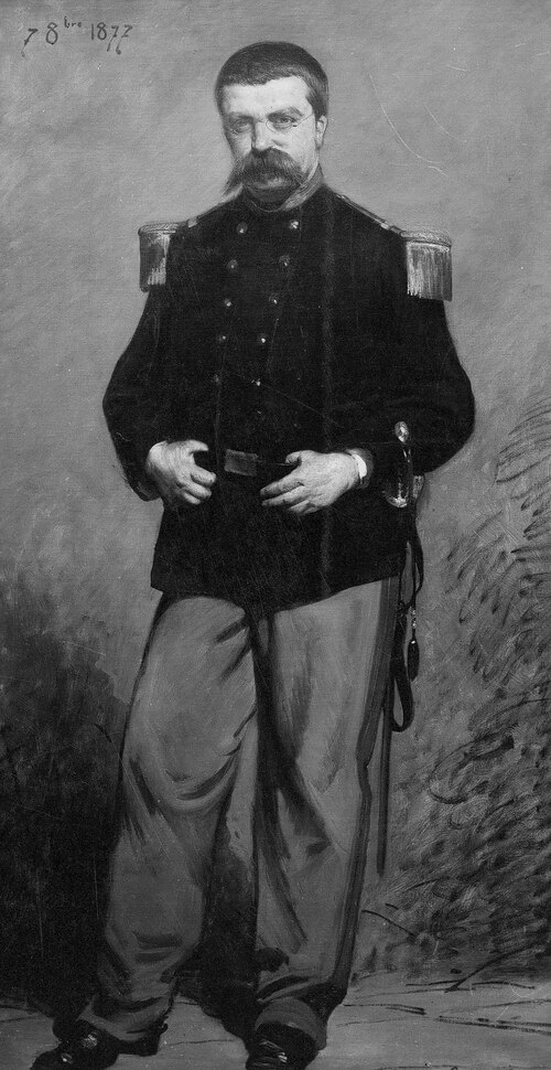 Portrait du Capitaine Crespel, 1877, Léonce Legendre