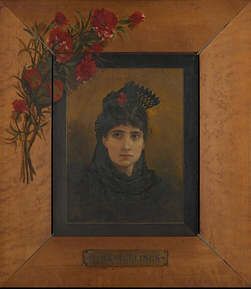 España (Femme espagnole), 1881, Louis Maeterlinck