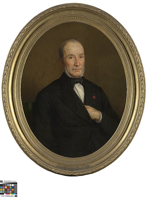 Portret van Auguste Waets, 1829, Désiré Mergaert