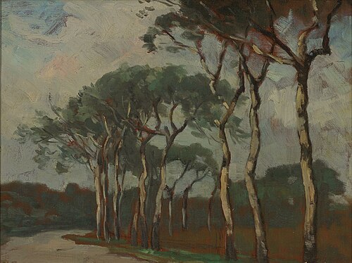 The Veere Road, 1908, Alexander Shilling