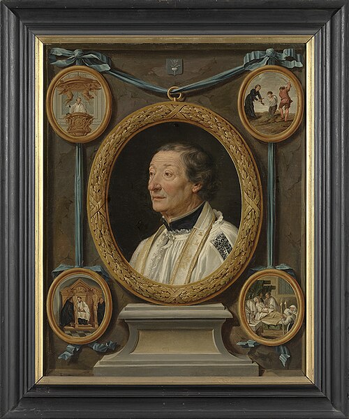 Portret van J.B. Raepsaet, 1770, Antonius Suweyns