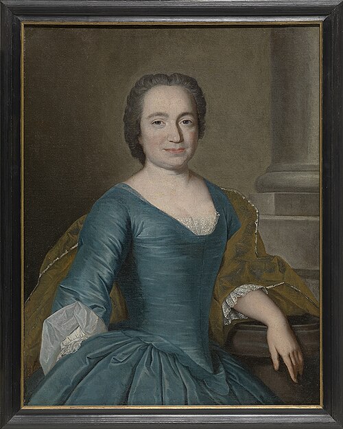 Portret van Maria de Hondt, 1720, Antonius Suweyns