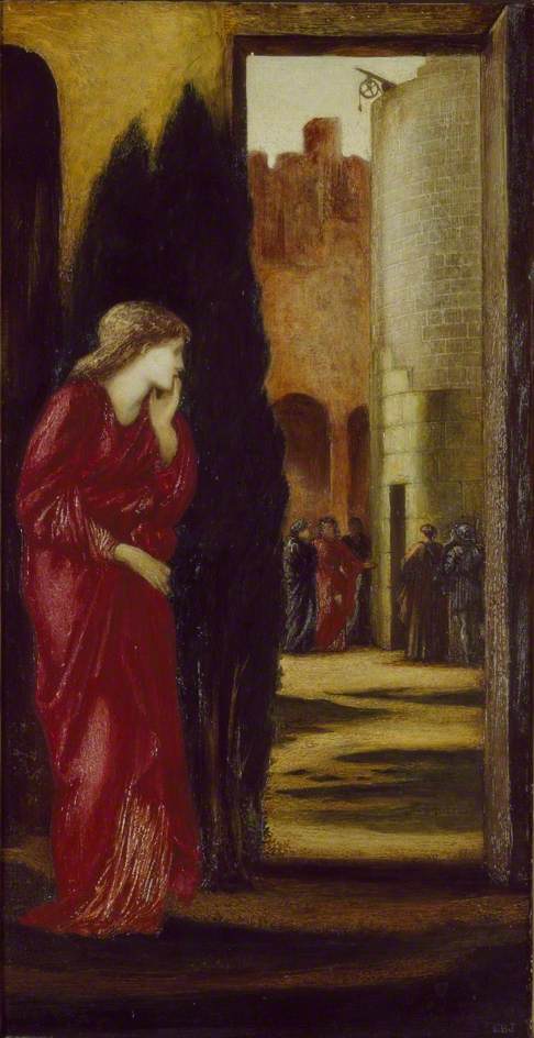 Danaë and the brazen Tower, 1872, Edward Burne-Jones