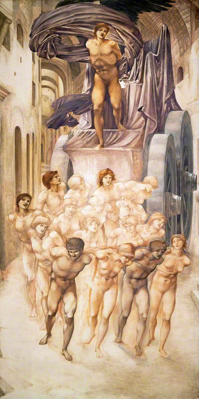 The Car of Love (Love's Wayfaring), 1894, Edward Burne-Jones