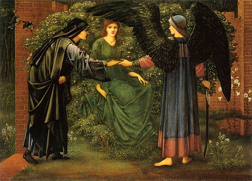 The Heart of the Rose, 1889, Edward Burne-Jones