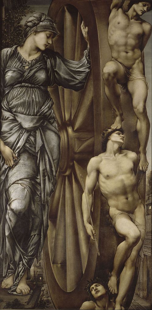 The Wheel of Fortune, 1883, Edward Burne-Jones