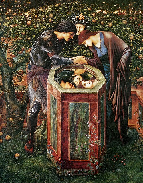 La Tête funeste, 1886, Edward Burne-Jones