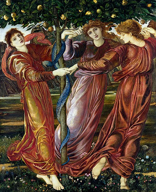 Garden Hesperides, 1870, Edward Burne-Jones