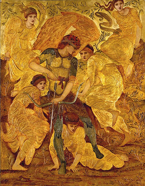 Cupid's Hunting Fields, 1882, Edward Burne-Jones
