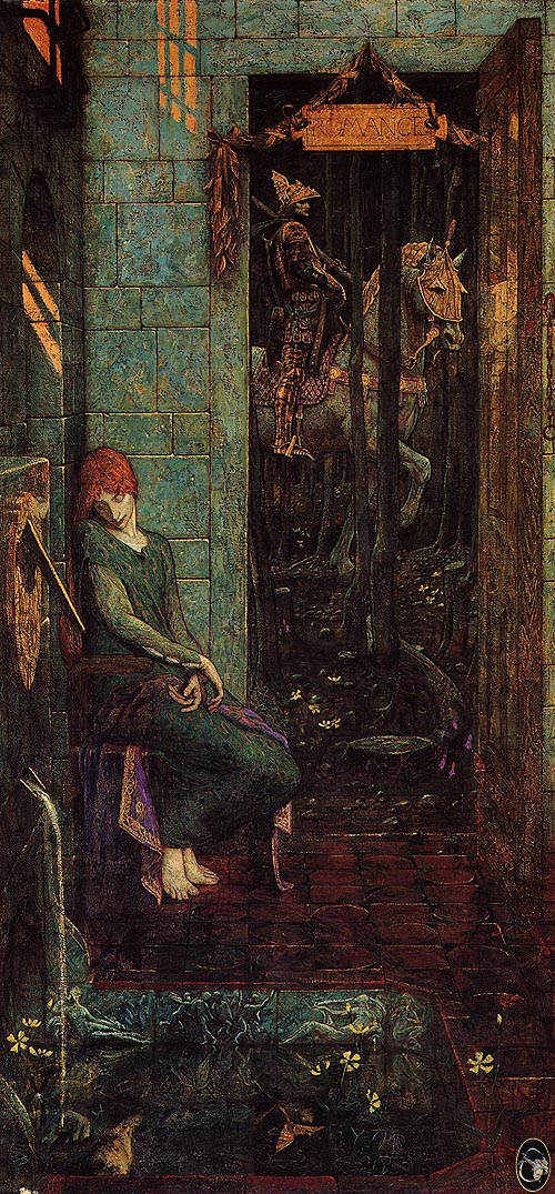 Owain Departs from Landine, 1890, Edward Burne-Jones