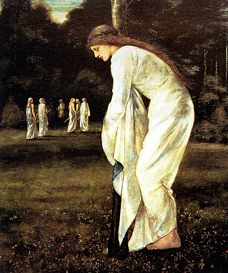 The Princess Tied to the Tree, 1866, Edward Burne-Jones