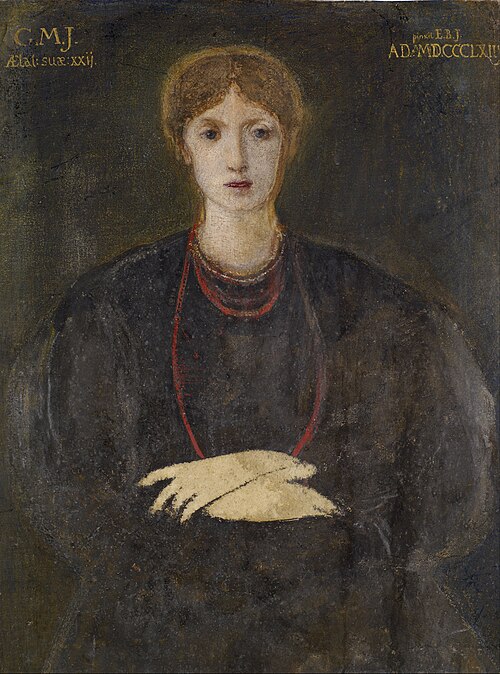 Georgiana Burne-Jones, 1863, Edward Burne-Jones