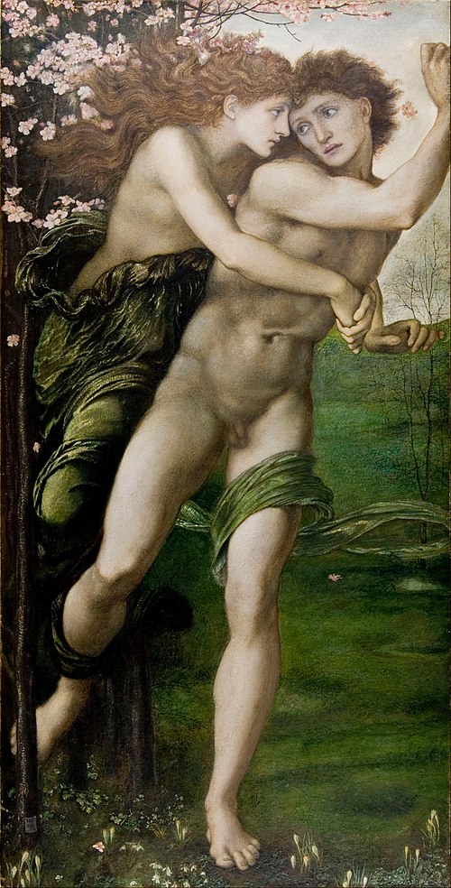 Phyllis et Démophon, 1870, Edward Burne-Jones