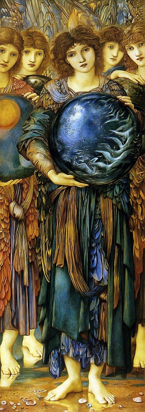 Days of Creation - Fifth, 1870, Edward Burne-Jones