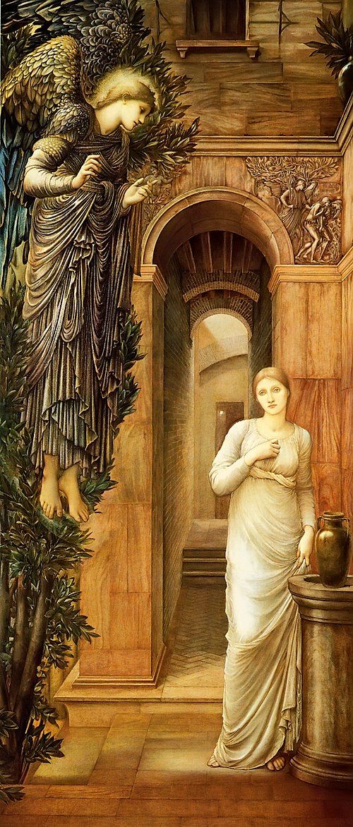 The Annunciation, 1876, Edward Burne-Jones