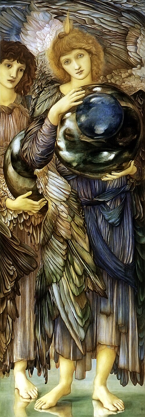 Days of Creation - Second, 1870, Edward Burne-Jones