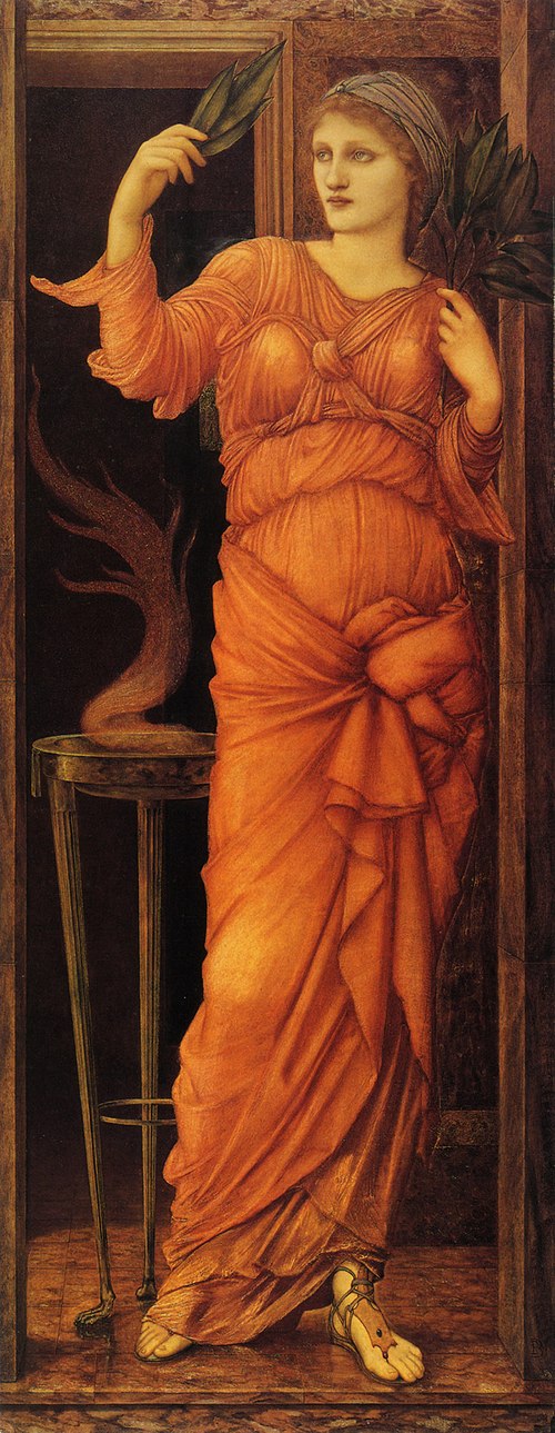 Sibylla Delphica, 1868, Edward Burne-Jones