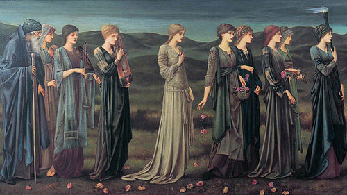 Le Mariage de Psyché, 1895, Edward Burne-Jones