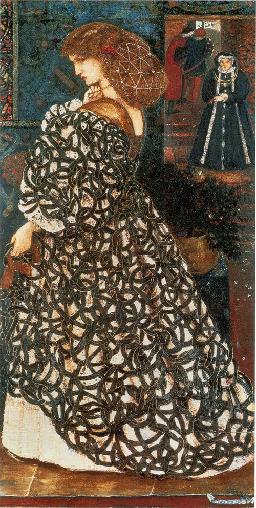 Sidonia von Bork, 1860, Edward Burne-Jones