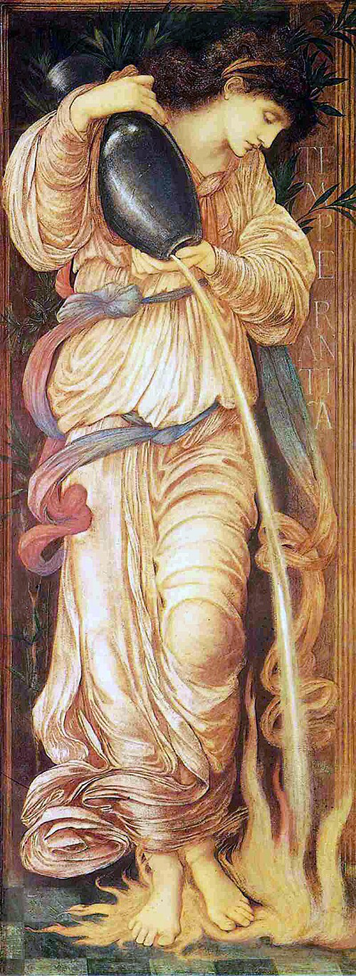 Temperantia, 1872, Edward Burne-Jones