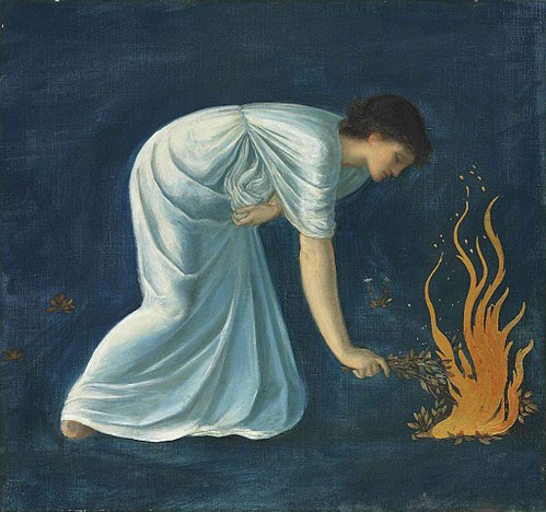 Hero, 1900, Edward Burne-Jones