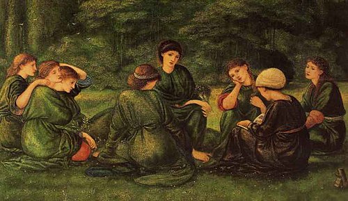 Green Summer, 1868, Edward Burne-Jones