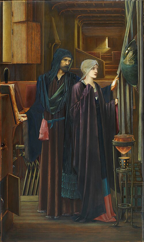The Wizard, 1896, Edward Burne-Jones