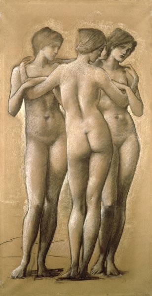Les Trois Grâces, 1885, Edward Burne-Jones