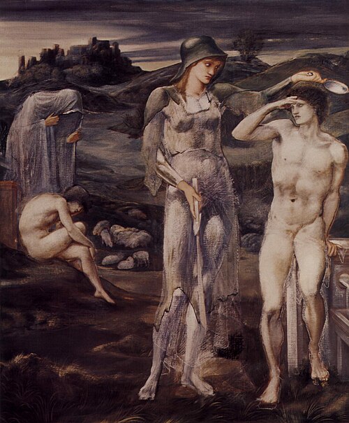 Le Rendez-vous de Persée, 1872, Edward Burne-Jones