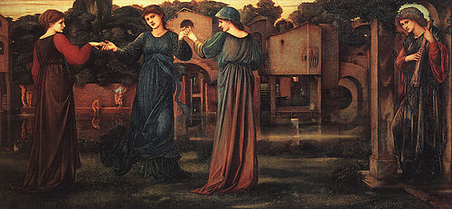 The Mill, 1882, Edward Burne-Jones