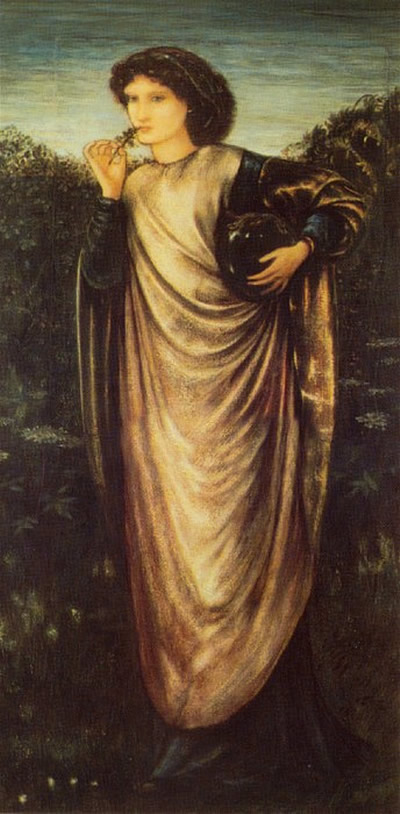 Morgan le Fay, 1862, Edward Burne-Jones