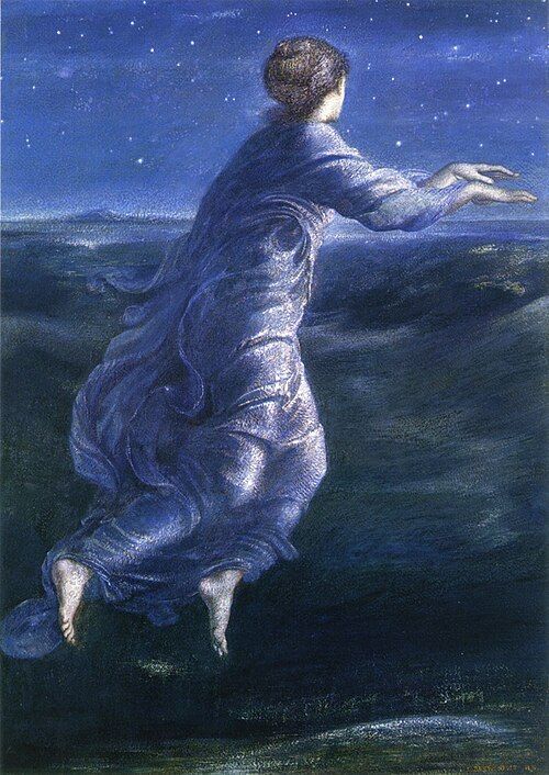 Night, 1870, Edward Burne-Jones