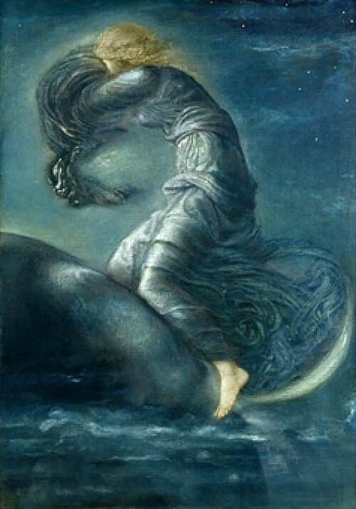 Luna, 1870, Edward Burne-Jones