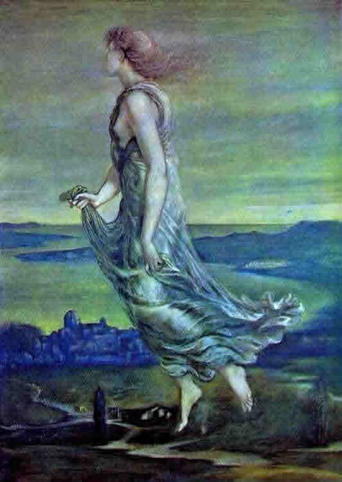 The Evening Star, 1870, Edward Burne-Jones