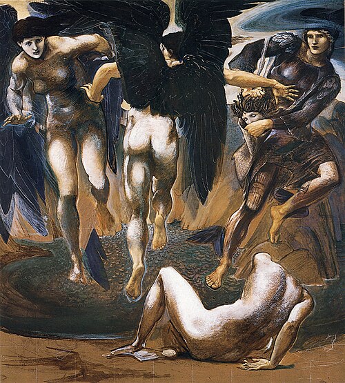 The Death of Medusa II, 1881, Edward Burne-Jones