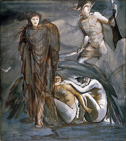 The Finding of Medusa, 1882, Edward Burne-Jones