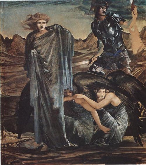 La Découverte de Méduse, 1888, Edward Burne-Jones