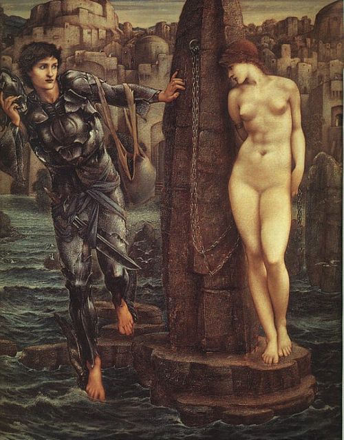 Le Rocher du Destin, 1885, Edward Burne-Jones